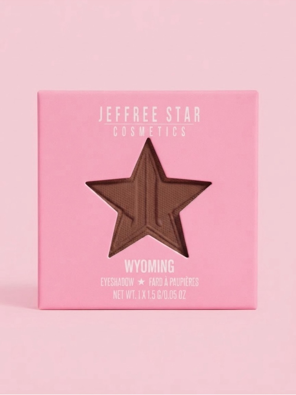 New Jeffree Star Wyoming Eyeshadow - Rich Brown